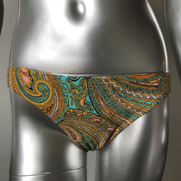 J.Crew Bikini Swim Suit S Paisley Women Size Small 2-Piece Set - Picture 4 of 8